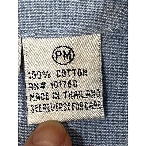 Vintage Coastal Sailboat Top PM Blue Tank Retro Classic Euro Summer Preppy 80s - Picture 3 of 16